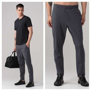 Men's Lululemon Raised City Pant 31" Sz S Dark Ash Gray